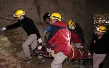 سقوط مرگبار زن 45 ساله از کوه صفه