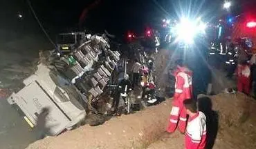اعلام اسامی مصدومان حادثه واژگونی اتوبوس در شاهرود