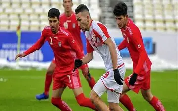 تساوی تیم ملی جوانان مقابل تاجیکستان