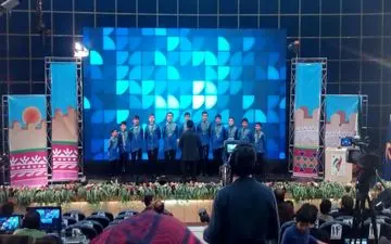 رقابت 8 گروه سرود در دومین روز جشنواره «آوای بیداری» خرم‌آباد 