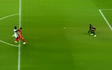 سیو خالد عیسی فرصت گلزنی را از آزمون گرفت! + ویدئو