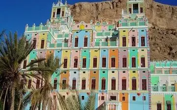  روستاهای خشتی یمن | روستاهای خشتی وادی حضرموت و دوعن