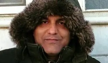 تیپ مهران مدیری در هوای سرد زمستان