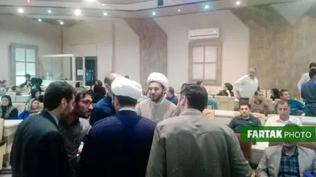 گزارش تصویری / اطعام 200 نفر از ناشنوایان از عواید موقوفه حاج محمد تقی اصفهانی 