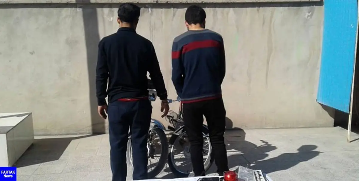 سارقین حرفه ای پلاک های خودرو در برازجان دستگیر شدند