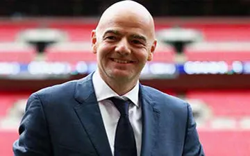 فارسی صحبت کردن رئیس فیفا+فیلم