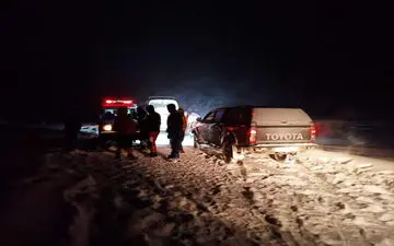 امدادرسانی به ۱۰۰۰ نفر از حادثه دیدگان کولاک شب گذشته