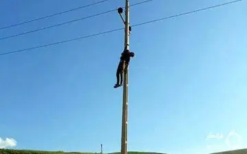  مرگ سارق نگون بخت سیم برق حین ارتکاب سرقت