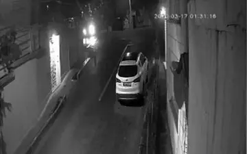 تصادف وحشتناک خودروی حمل زباله در نیاوران