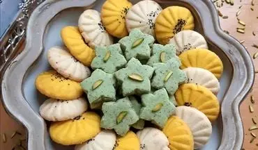 شیرینی پسته‌ ای؛ رنگ و طعم بهاری در سفره نوروز