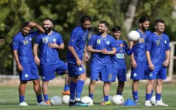 در تمرین امروز استقلال چه گذشت؟