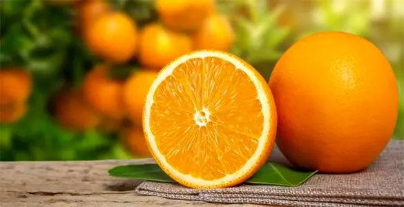 پرتقال برای روشن شدن پوست جنین و نوزاد