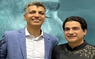 تمرین مشت زنی دو نفره عادل فردوسی پور و همایون شجریان + ویدئو