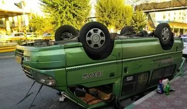 واژگونی خودروی سواری در بابل چهار مصدوم بر جا گذاشت