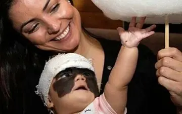 نوزادی که «بتمن» نام گرفت 