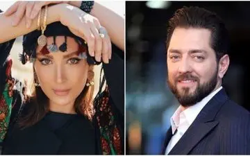 مینا مختاری به استقبال کریسمس رفت| استایل خاص و کریسمسی همسر بهرام رادان+عکس شیک 