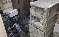 آتش سوزی یک خانه در خیابان صفا