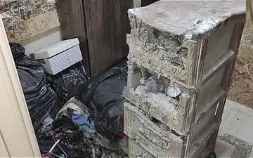 آتش سوزی یک خانه در خیابان صفا