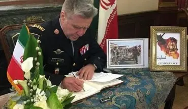 فرمانده آتش‌نشانان پاریس به قهرمانان پلاسکو ادای احترام کرد