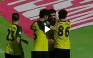 گل اول سپاهان به استقلال خوزستان + ویدئو