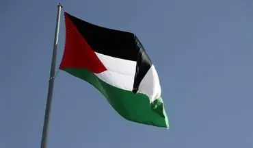 اهتزار پرچم فلسطین در کنار پرچم ایران در نقاط مختلف کرمانشاه