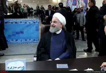 گزارش تصویری ثبت نام روحانی و رئیسی در انتخابات ریاست جمهوری