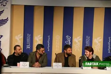 گزارش تصویری از کنفرانس خبری فیلم " ابر بارانش گرفت "
