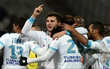 برتری خارج از خانه المپیک مارسی مقابل گنگان