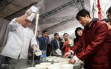 جشنواره عید بهار چین و عید نوروز ایران + عکس