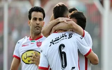 پایان نیمه اول | نساجی تسلیم قهرمان لیگ/ نساجی صفر پرسپولیس ۲