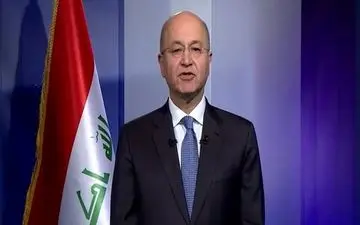 المیادین: رئیس جمهور عراق، تهدید به استعفا کرده است 