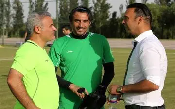  خوش‌وبش پاشازاده و جباری در فرودگاه + عکس