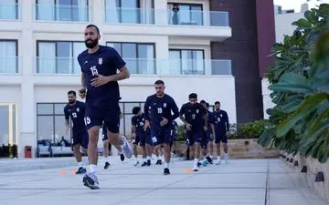 تمرین سبک ملی‌پوشان فوتبال ایران 