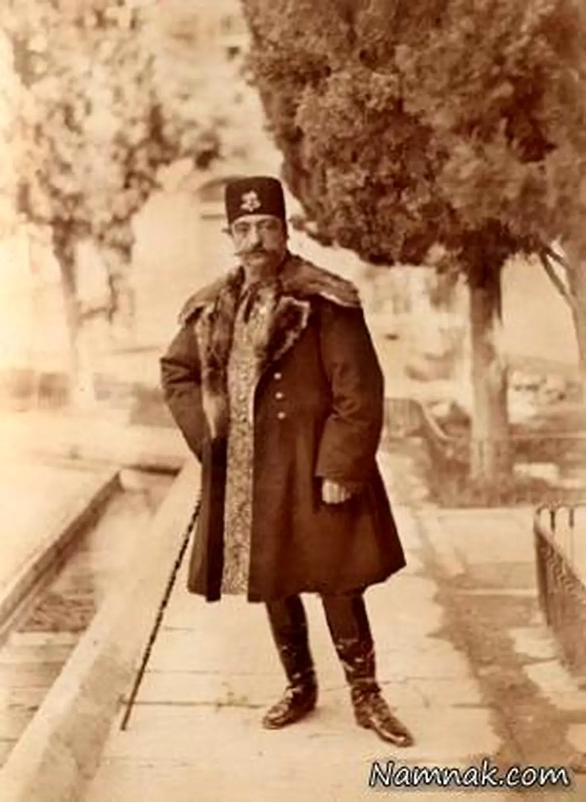 تصویری از محافظین شخصی دربار ناصرالدین شاه| این عکس از تفنگداران ناصرالدین قاجار دیدنی ست

