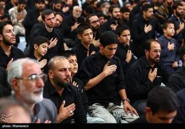 اولین شب عزاداری ایام محرم در حسینیه امام خمینی(ره) + تصاویر