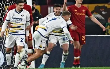 سری A | فرار رم از شکست خانگی برابرهلاس ورونا/ چهارمین بازی بدون برد متوالی در کارنامه آقای خاص 