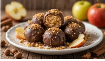 طرز تهیه  ترافل سیب | دسر خوشمزه و مقوی