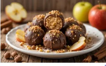 طرز تهیه  ترافل سیب | دسر خوشمزه و مقوی