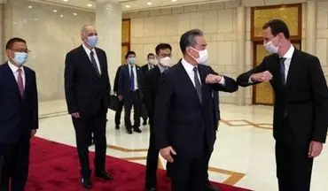 دیدار وزیر امور خارجه چین با رئیس جمهور سوریه 
