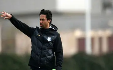 دیدار تاج و فرهاد مجیدی پیش از دیدار برابر ذوب‌آهن +عکس