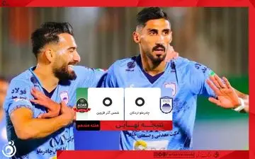 تساوی چادرملو و شمس‌آذر در دیداری کسل کننده