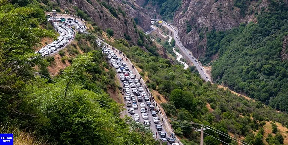 پیک برگشت خودروها طی ساعات آینده در جاده‌های شمال