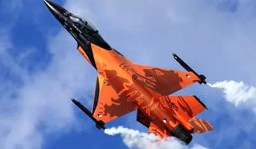 لحظه شلیک موشک از جنگنده F16 + فیلم