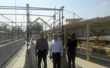 بازدیدمدیرکل ارتباطات واموربین الملل شرکت مخابرات ایران ازمرزخسروی