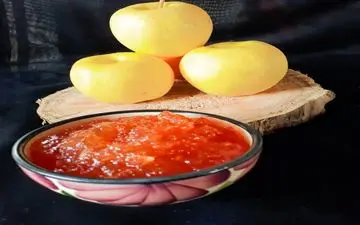 صبحانه فوق العاده| مربای سیب و کشمش خانگی