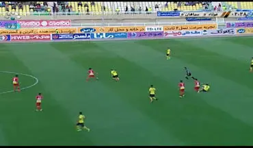 خلاصه بازی فولاد 1-1 سپاهان + فیلم