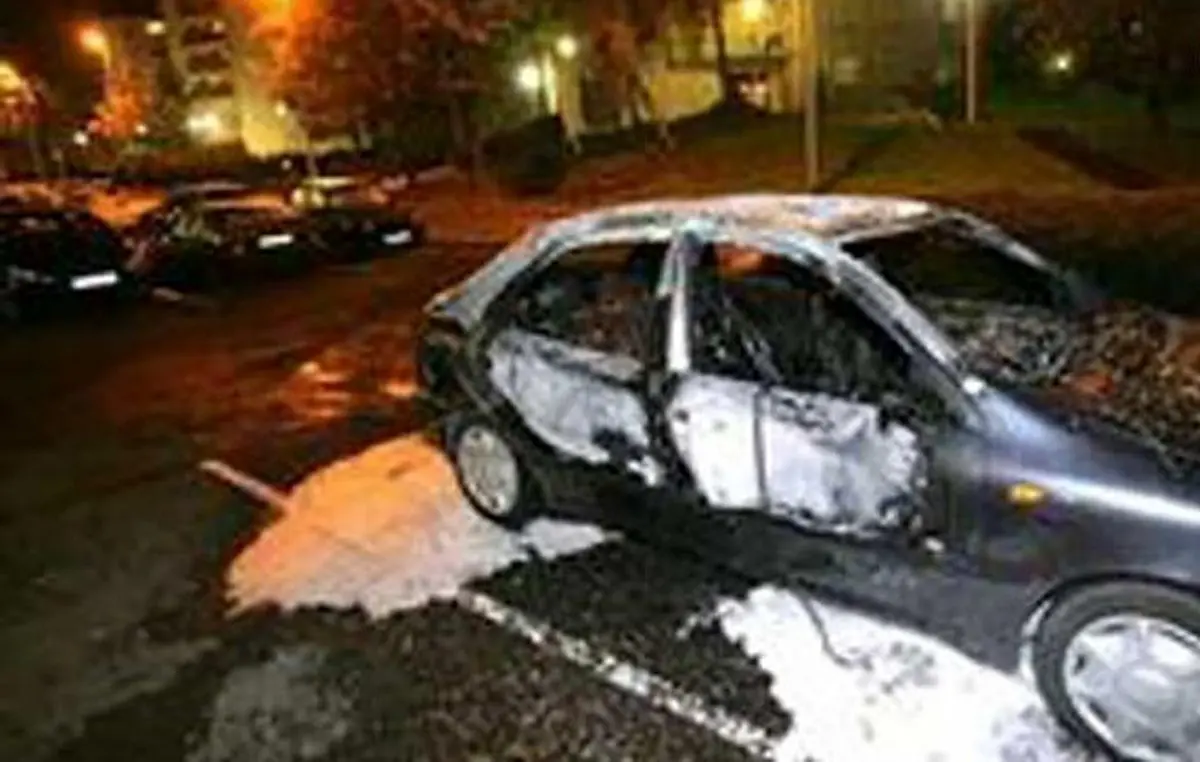مرد کارتن خواب به خاطر جا و غذای گرم ماشین مردم را آتش زد تا به زندان برود 