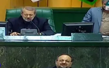 شوخی لاریجانی با شریعتمداری وزیر پیشنهادی کار ، رفاه و تامین اجتماعی +فیلم 