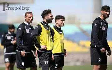 گزارش تمرین پرسپولیس قبل از دیدار با پدیده