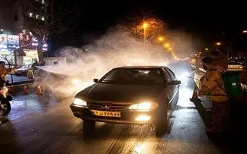 ضدعفونی کردن خودروها در قم 